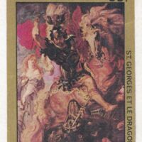 Peter Paul Rubens 1577-1640 : St Georges et le dragon